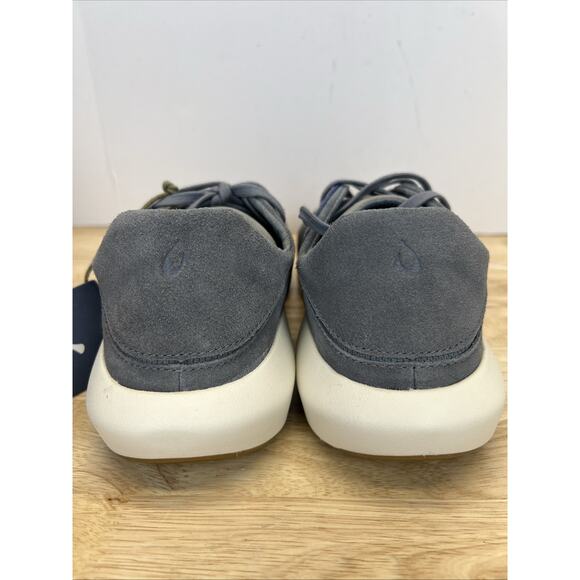 OluKai Koheo Men’s Charcoal Gray Suede Leather Sneakers Comfort Shoes Size 9.5 main image 8